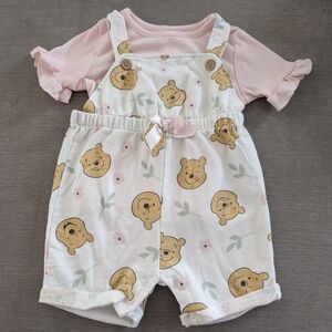 baby girl summer overall set